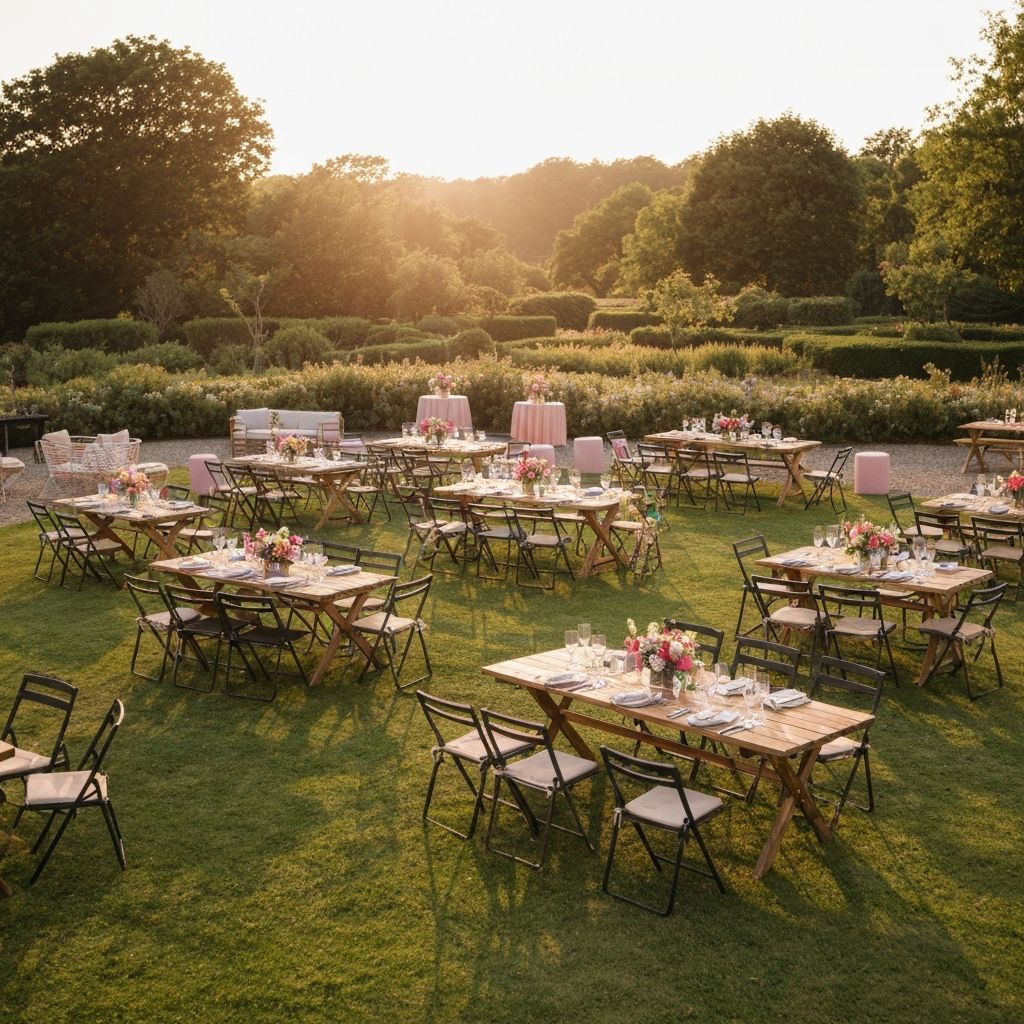 Casamento ao ar livre